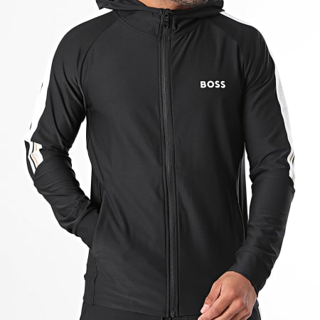 BOSS - Icoon MB 2 6162 6163 Zwart trainingspak met strepen