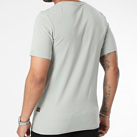 G-Star - Slim Base Tee Shirt D19070-C723 Verde claro