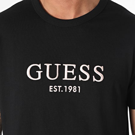 Guess - T-shirt M4YI17-I3Z14 Zwart