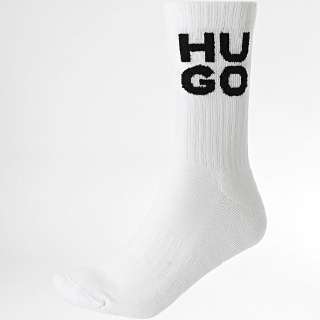 HUGO - Lot De 3 Paires De Chaussettes 50518606 Noir Blanc Vert