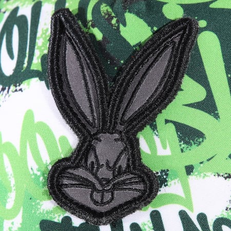 Looney Tunes - Casquette Trucker Bugs Bunny Graff Vert Noir