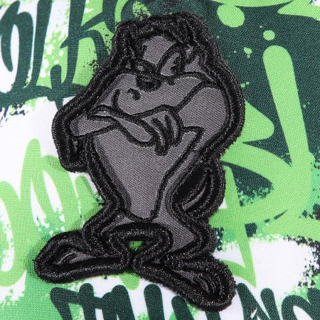 Looney Tunes - Casquette Trucker Taz Graff Vert Noir