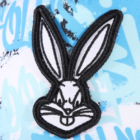 Looney Tunes - Casquette Trucker Bugs Bunny Graff Bleu Clair Blanc