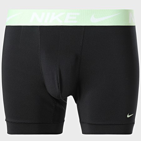 Nike - Set van 3 Dri-Fit Essential Micro Boxers KE1157 Zwart Groen Violet Blauw Navy