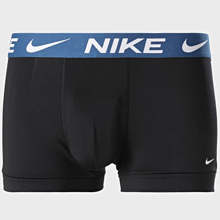 Nike - Dri-Fit Essential Micro KE1156 Nero Verde chiaro Viola Navy Boxer set di 3