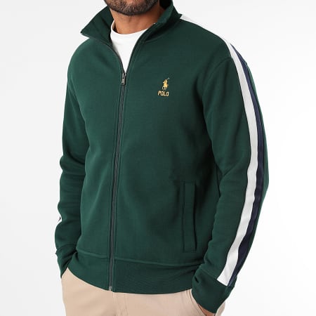 Polo Ralph Lauren - Original Player Sweatshirt met rits Donkergroen