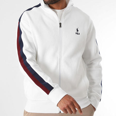 Polo Ralph Lauren - Originele Player Wit Zip Sweat Top