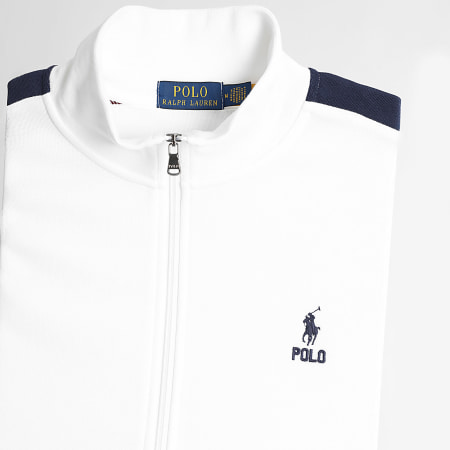 Polo Ralph Lauren - Originele Player Wit Zip Sweat Top