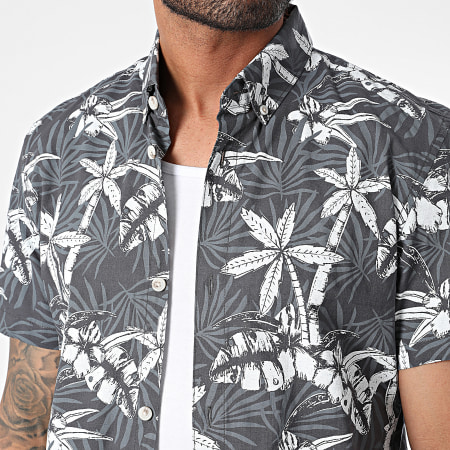 Tom Tailor - Camicia a maniche corte 1037040-XX-12 Floral Grey