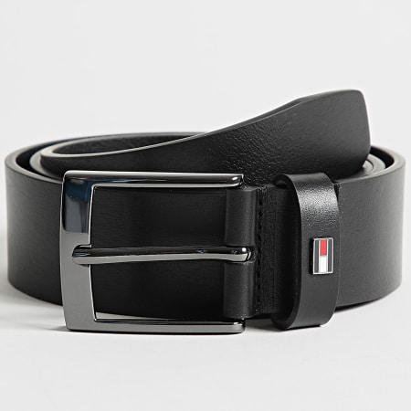 Tommy Hilfiger - Adan Nieuwe Leren Riem 3,5 2547 Zwart