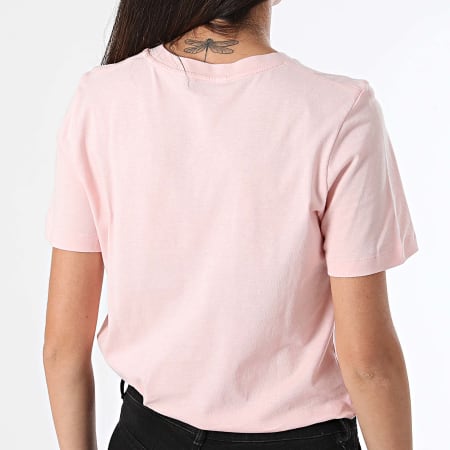 Tommy Hilfiger - Tee Shirt Femme Corp Logo 0276 Rose