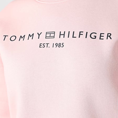 Tommy Hilfiger - Sweat Crewneck Femme Reg Corp Logo 9791 Rose