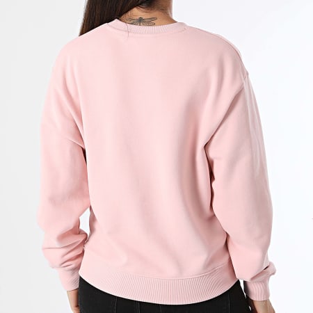 Tommy Hilfiger - Sudadera de cuello redondo para mujer Reg Script 2615 Rosa