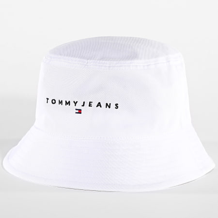 Tommy Jeans - Bob Linear Logo Bucket 2895 Blanc
