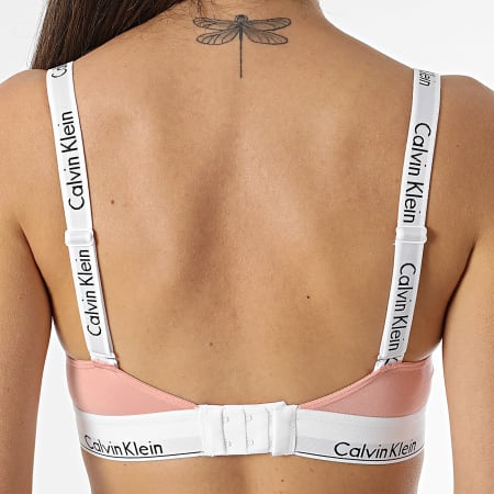 Calvin Klein - Soutien-Gorge Femme Light Lined QF7059E Rose