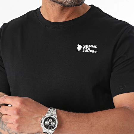 Comme Des Loups - Ensemble Tee Shirt Et Short Jogging Classico Noir