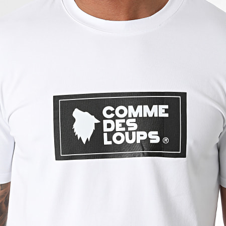 Comme Des Loups - Conjunto de camiseta y pantalón corto Genova negro