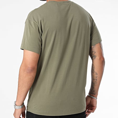 HUGO - Camiseta Linked Tee Shirt 50518646 Verde caqui