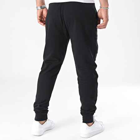 HUGO - Banded Jogging Pants Logotipo Tonal 50520501 Negro