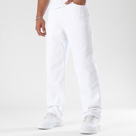 LBO - Vaqueros Baggy Large Fit 3442 Blanco