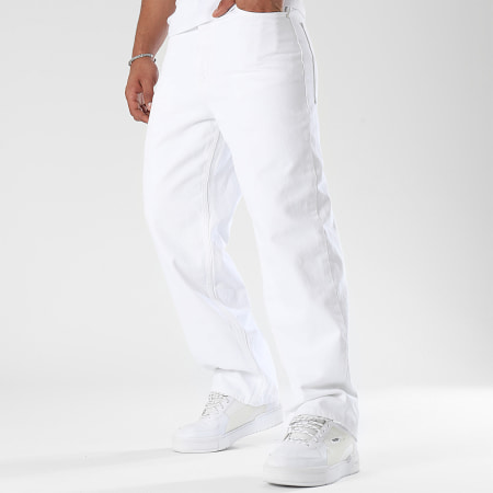 LBO - Vaqueros Baggy Large Fit 3442 Blanco