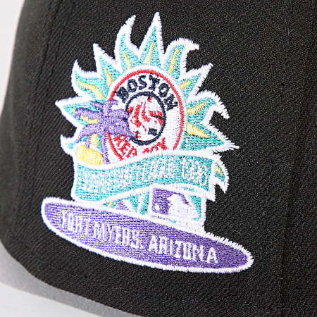 New Era - Gorra 59Fifty Boston Red Sox 60505366 Negro Rojo