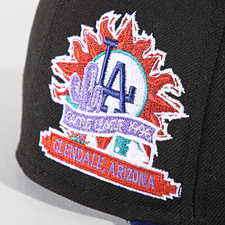 New Era - Cappellino 59Fifty LA Dodgers 60505379 Nero Blu Navy