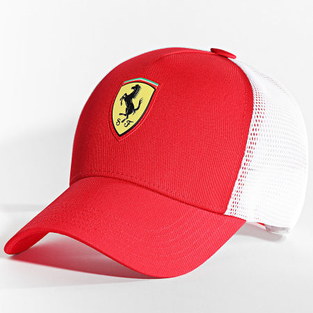 Puma - Cappello da camionista 701223487 Rosso Bianco