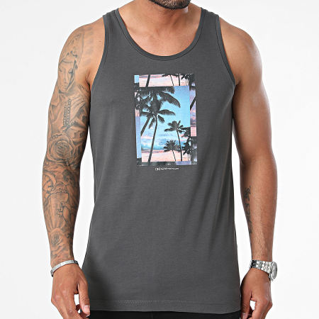 Tom Tailor - Tanktop 1042067_XX-12 Houtskoolgrijs