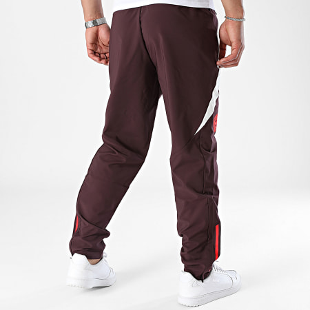 Adidas Sportswear - Bayern Monaco IS9964 Pantaloni da jogging a bande Bordeaux