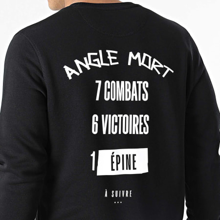 Angle Mort - Sweat Crewneck Palmarès Edition Noir