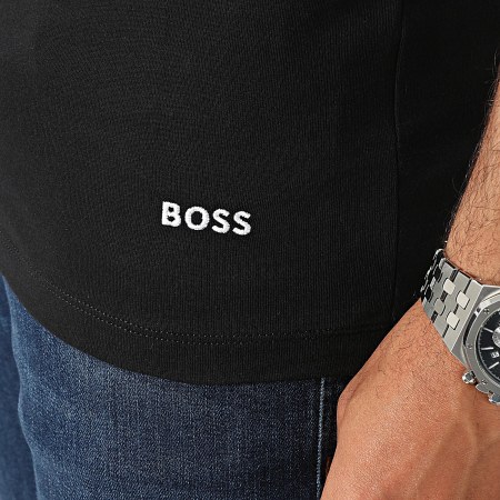 BOSS - Set De 3 Camisetas De Tirantes 50517863 Negro Azul Marino Verde Caqui