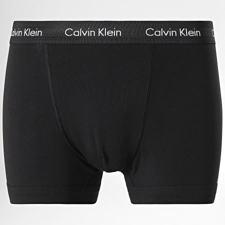 Calvin Klein - Juego de 3 bóxers Trunk U2662G Negro