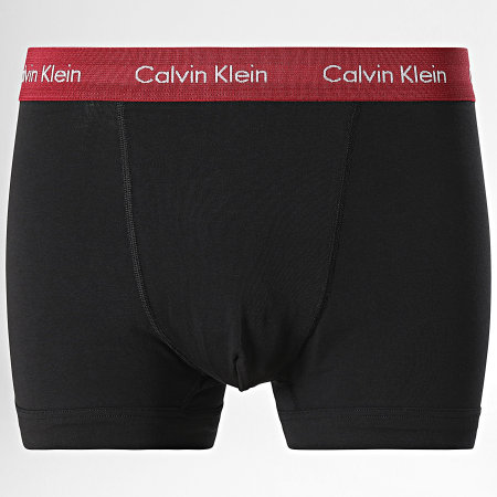 Calvin Klein - Juego de 3 bóxers Trunk U2662G Negro