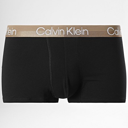 Calvin Klein - Lot De 3 Boxers Trunk NB2970A Noir Bordeaux Bleu
