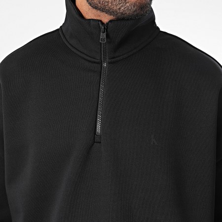 Calvin Klein - Sweat Col Zippé 5640 Noir