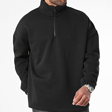 Calvin Klein - Sudadera con cremallera 5640 Negro