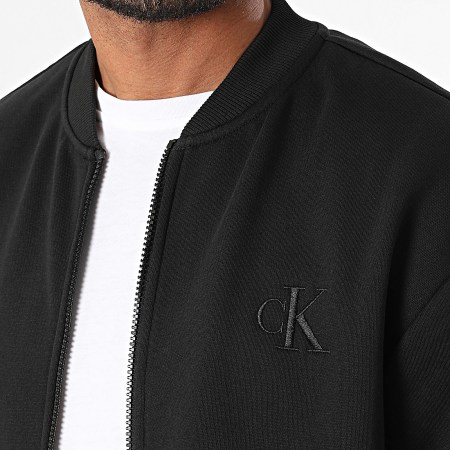 Calvin Klein - Sudadera con cremallera 5915 Negro