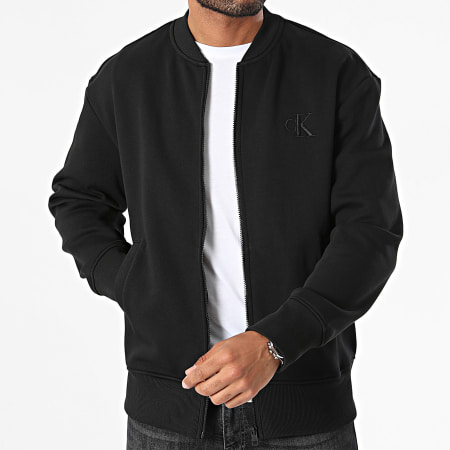 Calvin Klein - Sudadera con cremallera 5915 Negro