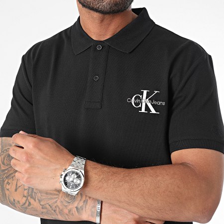 Calvin Klein - Polo de manga corta 5664 Negro