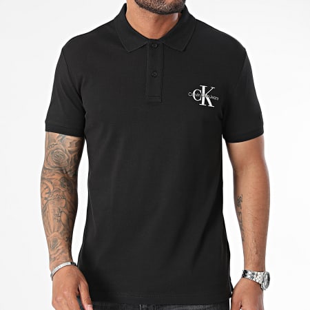 Calvin Klein - Polo de manga corta 5664 Negro