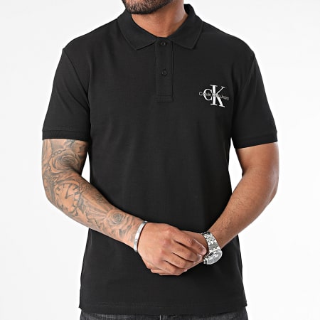 Calvin Klein - Polo de manga corta 5664 Negro