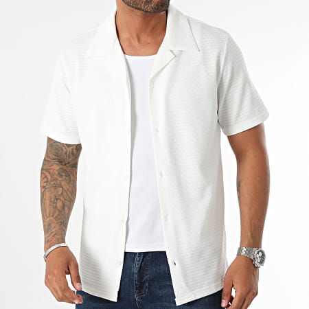 KZR - Chemise Manches Courtes Blanc