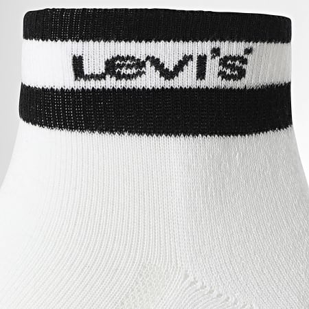 Levi's - Confezione da 2 paia di calzini 701226933 Nero Bianco
