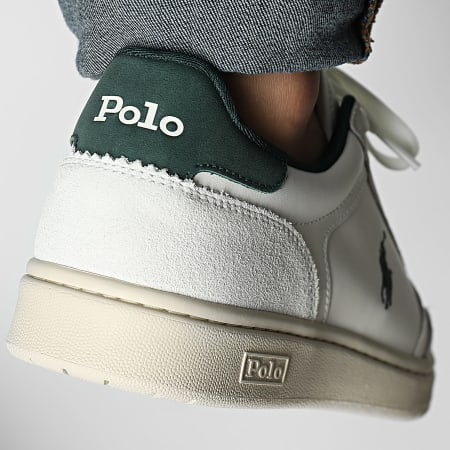 Polo Ralph Lauren - Baskets Polo Court White Forest