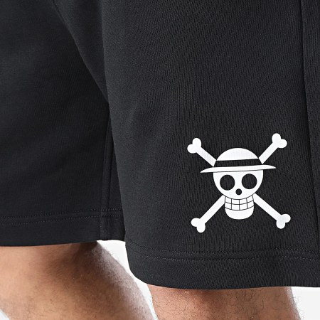 One Piece - Pantaloncini da jogging Mugiwara Nero