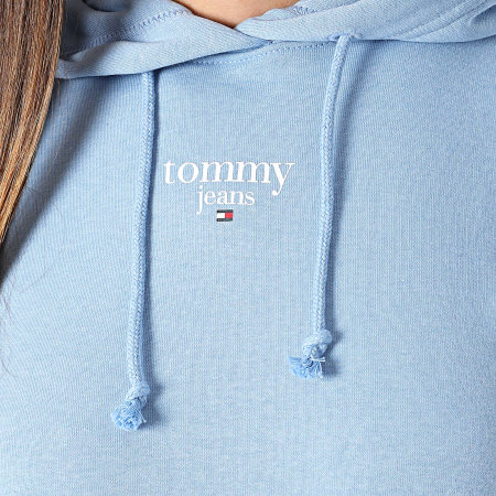 Tommy Jeans - Dames Essential Logo Hoody 8378 Lichtblauw