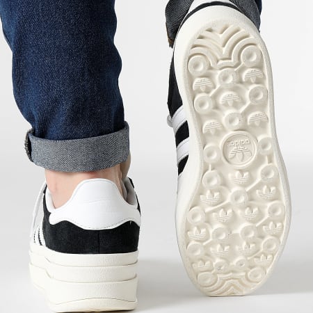 Adidas Originals - Gazelle Bold Sneakers Donna W HQ6912 Core Black Footwear White Cloud White