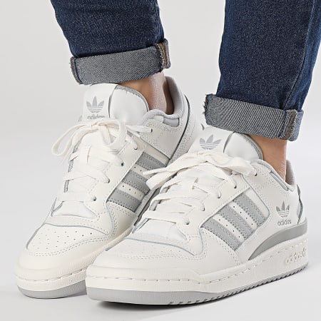 Adidas Originals - Forum Laag CL W Damesschoenen IH7915 Cloud Wit Twee