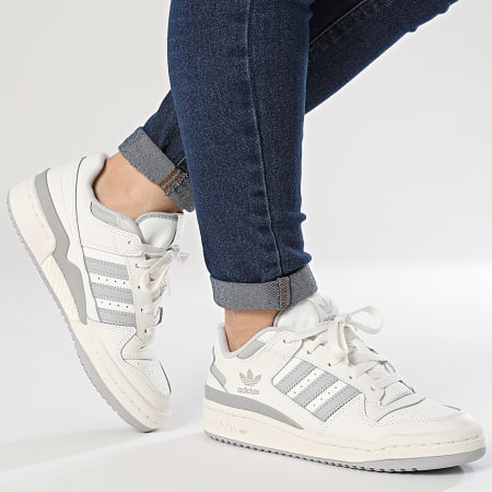 Adidas Originals - Baskets Femme Forum Low CL W IH7915 Cloud White Grey Two